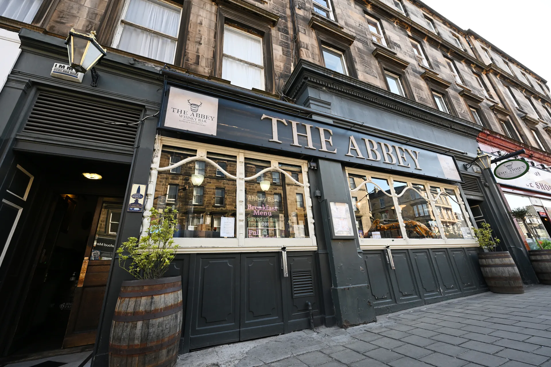 Whisky bar counter