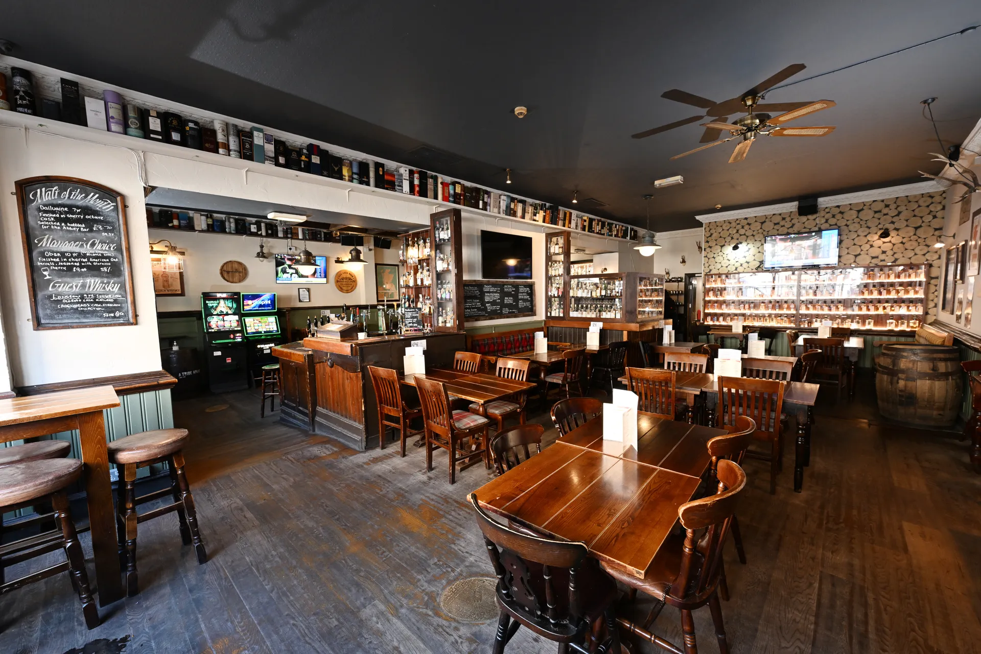 Whisky row display