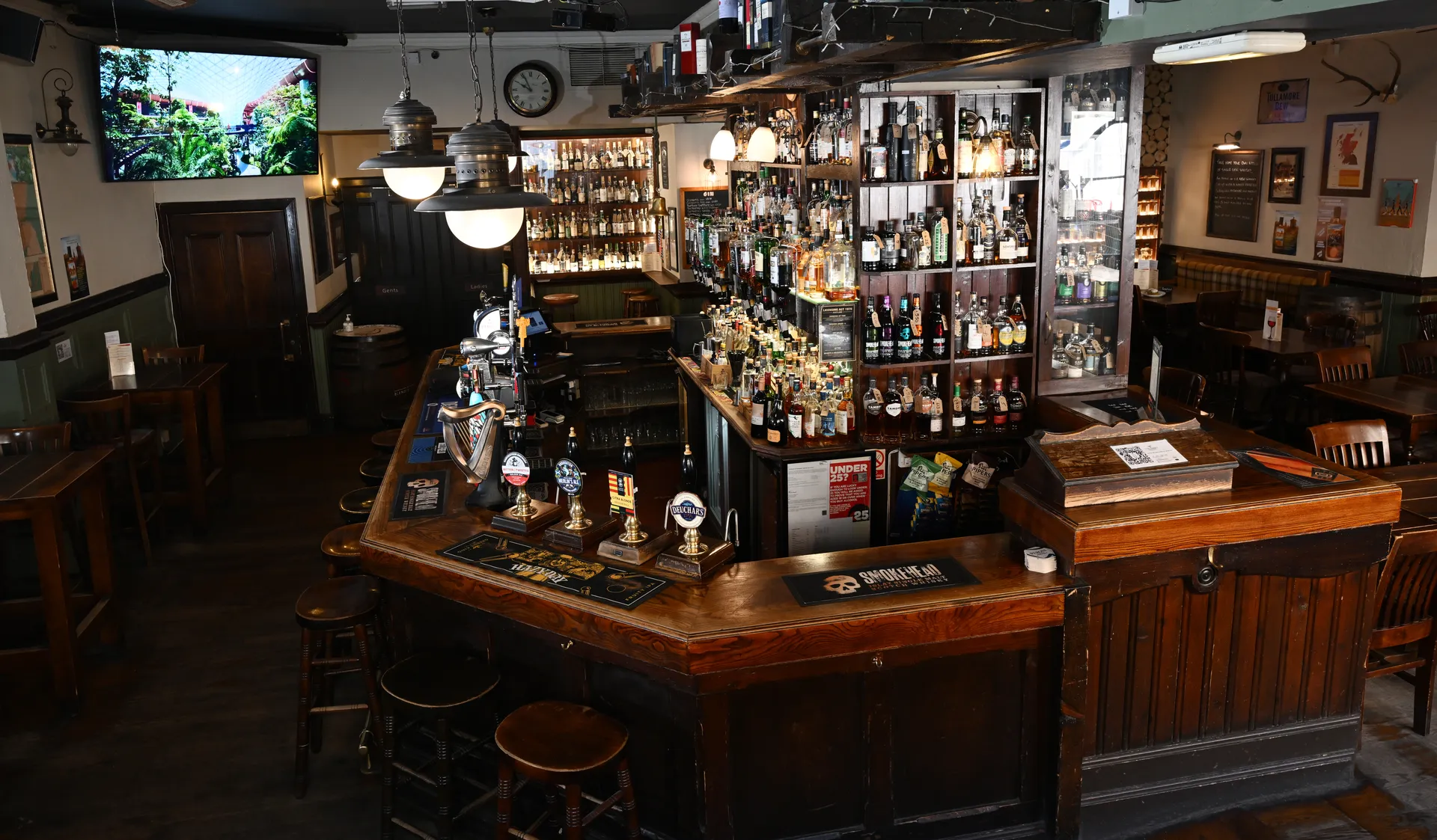 Whisky collection display