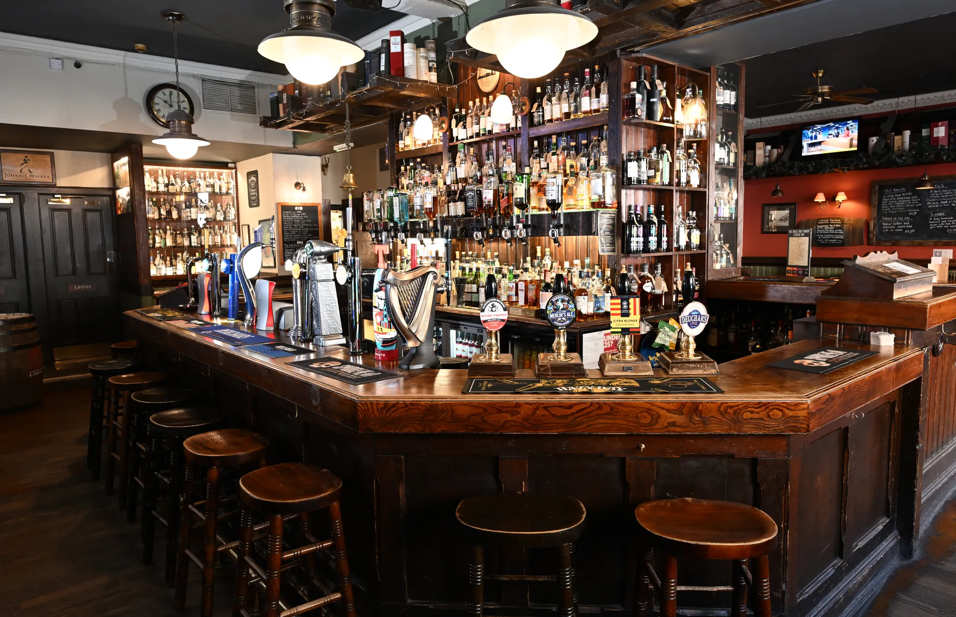Bar interior decor